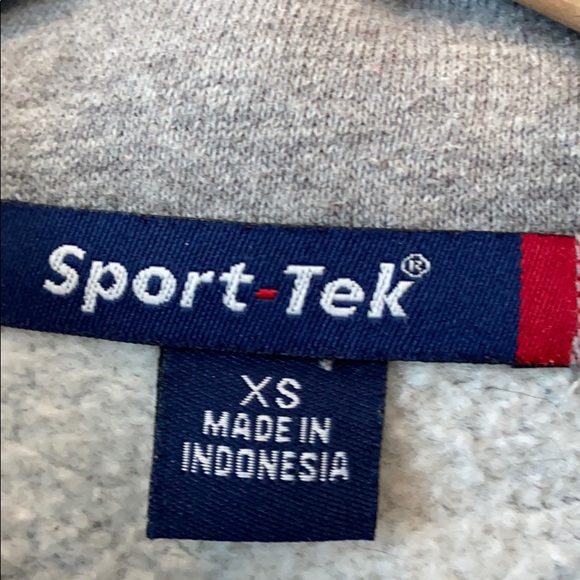 Sport-Tek Quater Zip Lacrosse Sweatshirt - Picture 5 of 9